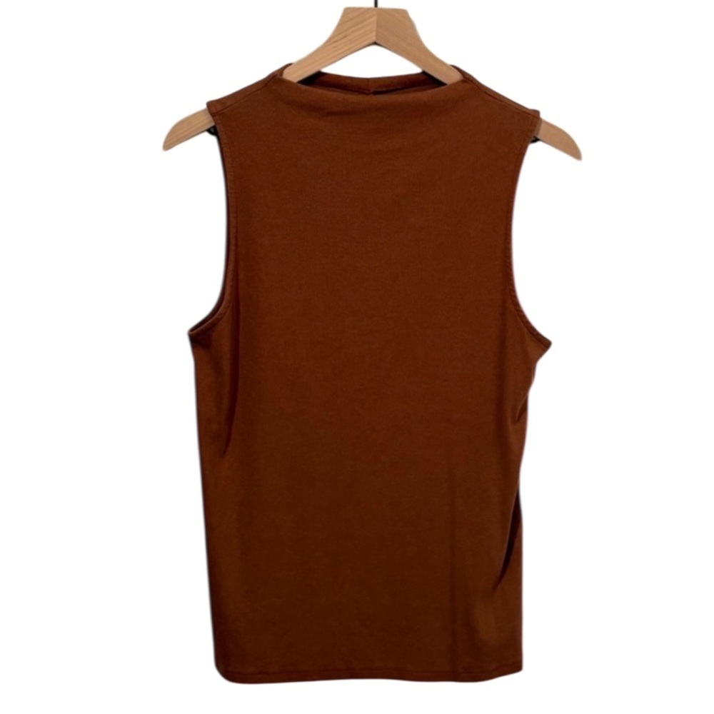 Women's Brown‎ Sleeveless Top